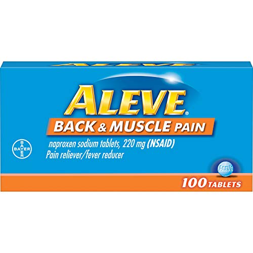 Aleve Back & Muscle Pain Naproxen 100-Count