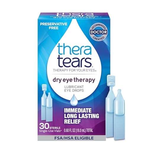 TheraTears Preservative-Free Dry Eye Therapy 32 Vials