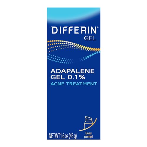 Differin Adapalene Gel 0.1% Acne Treatment 45g Large Tube