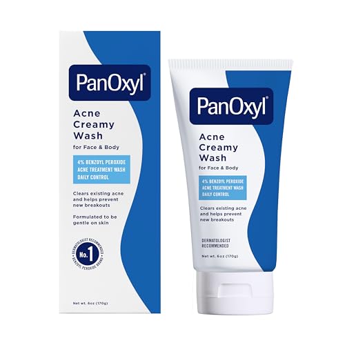 PanOxyl Acne Creamy Wash Benzoyl Peroxide 4% 6oz