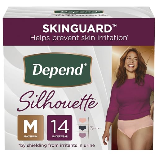 Depend Silhouette Incontinence Underwear Women — S/M