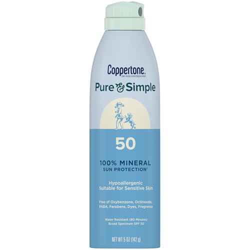Coppertone Pure & Simple Mineral Sunscreen SPF 50