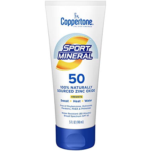 Coppertone Sport Mineral Sunscreen SPF 50 5oz