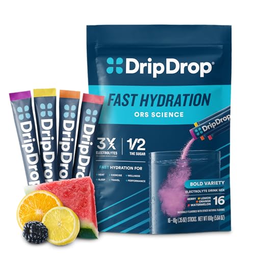 DripDrop ORS Electrolyte Powder 16-Count