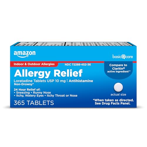 Amazon Basic Care Loratadine 10mg (365-count)