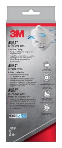 3M Aura N95 Particulate Respirator 9205+ (20-pack)