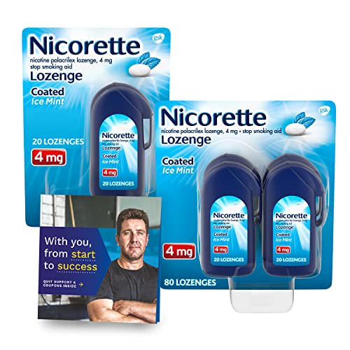 Nicorette Coated Ice Mint Lozenge 4mg